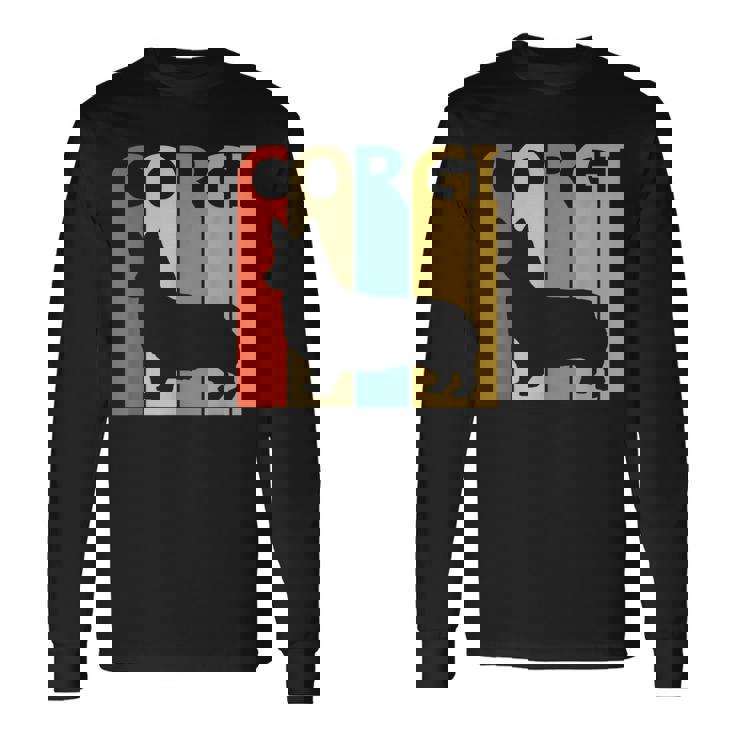 Corgi ウェルシュ・コーギー 長袖Tシャツ