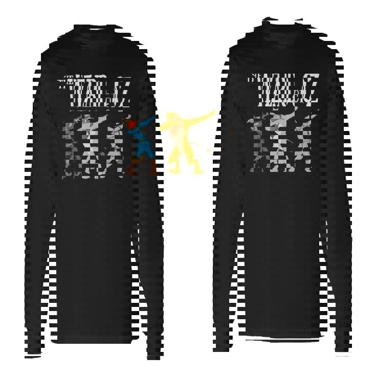 Cowardly Lion かかし ブリキの男 オズの魔法使い 長袖Tシャツ