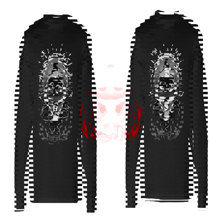 Cult Cult Of The Lamb かわいいゲーマー カルト・オブ・ザ・ラム 長袖Tシャツ