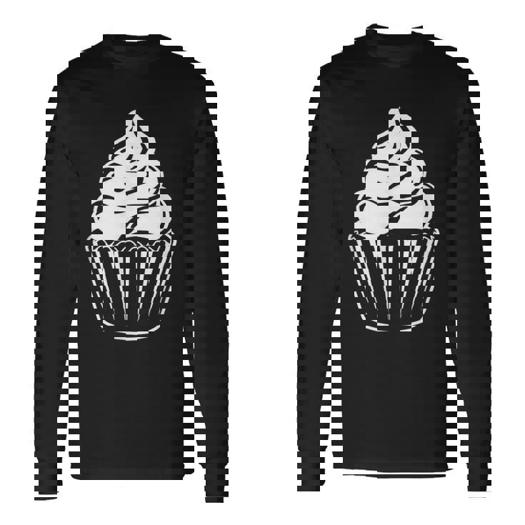 Cupcake カップケーキ 長袖Tシャツ