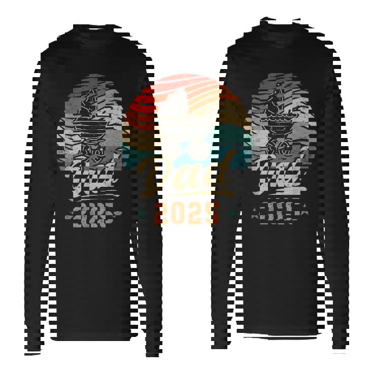 Dad 2025 歳 新しい父親 赤ちゃん発表 父性 長袖Tシャツ