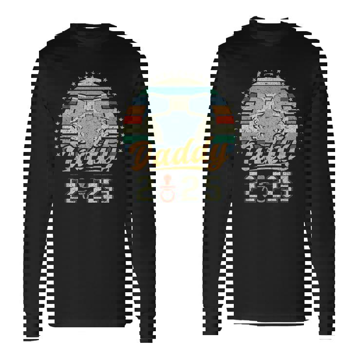 Daddy 2025 、初めてのパパ、初めての父の日 長袖Tシャツ