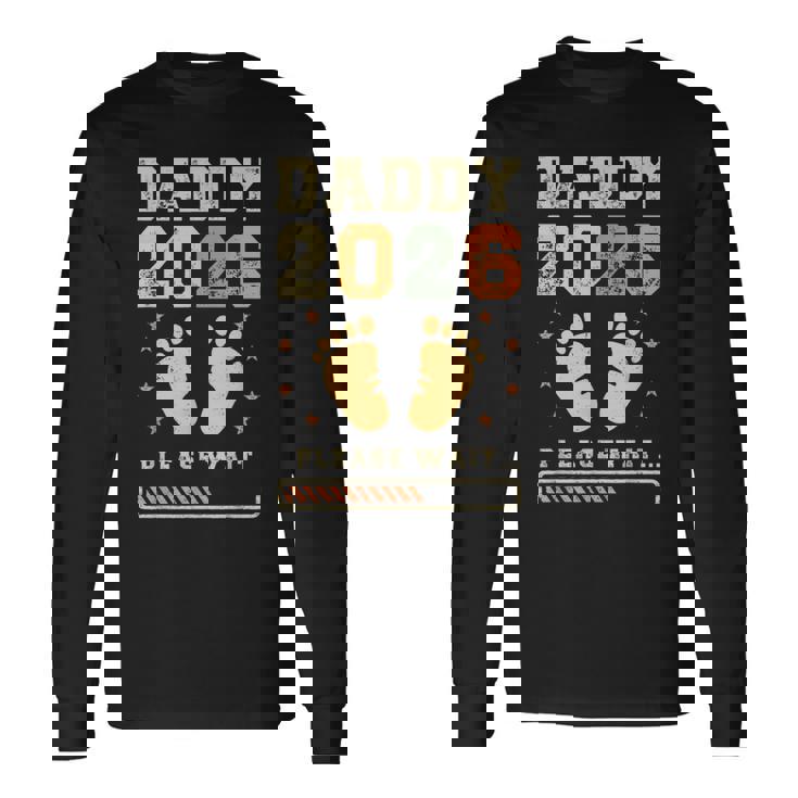 Daddy 2026 Anuncio De Embarazo Dad To Be Camiseta de manga larga