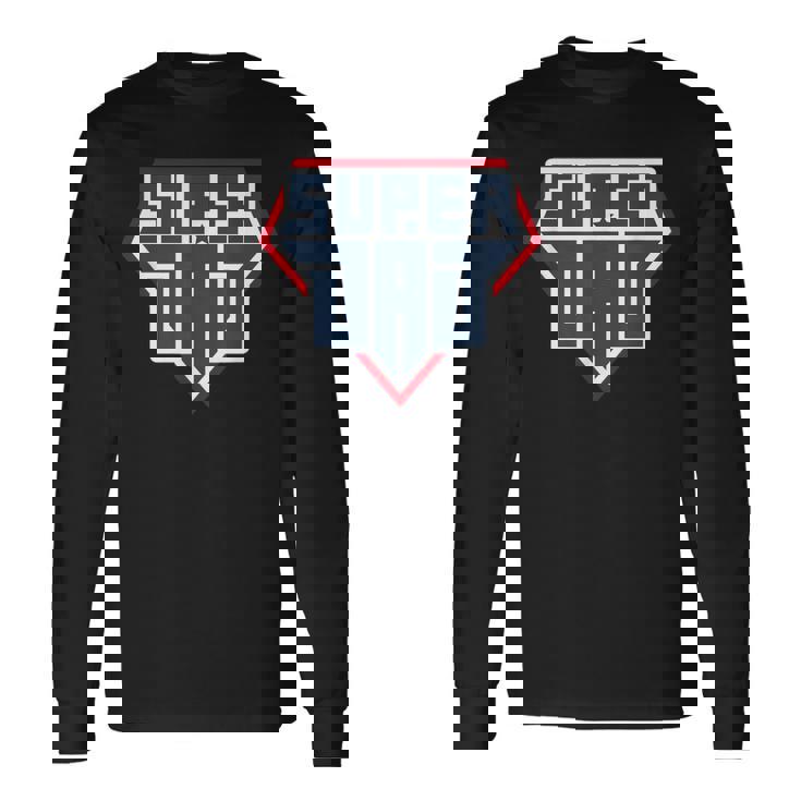 Daddy Dad Happy Father's Dayuper Best Graphic 長袖Tシャツ