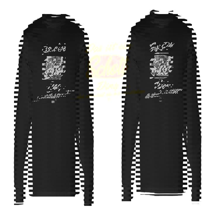 Das Ist Einchott Ding Familychott 長袖Tシャツ