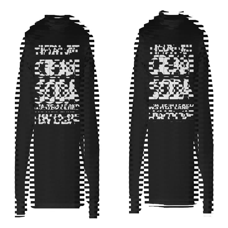 The Day I Met Creamoda クリームソーダ 長袖Tシャツ
