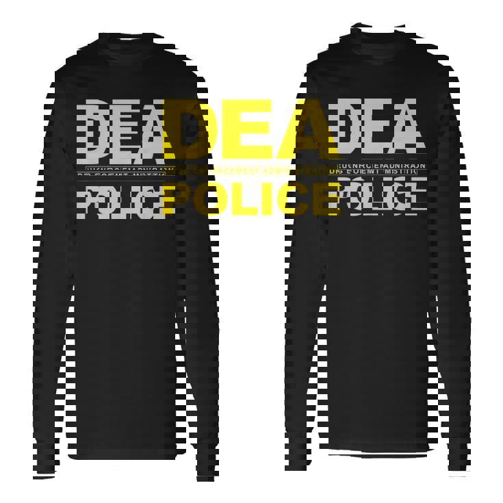 Dea 薬局 警察官 長袖Tシャツ