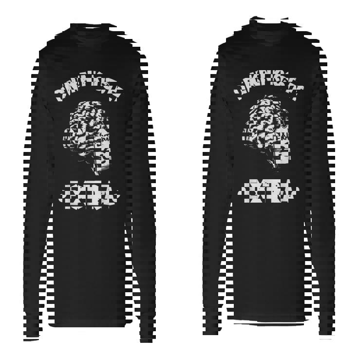 Denken Kostet Extra 長袖Tシャツ