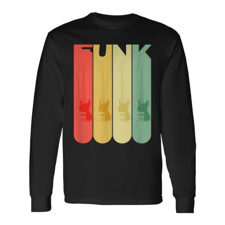 Pour Les Musiciens Amateurs De Funk Bassistes T-shirt à manches longues
