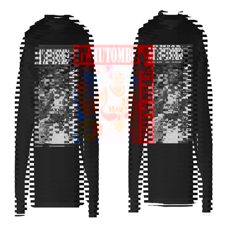 Dikembe Mutombo_Nba_001 長袖Tシャツ