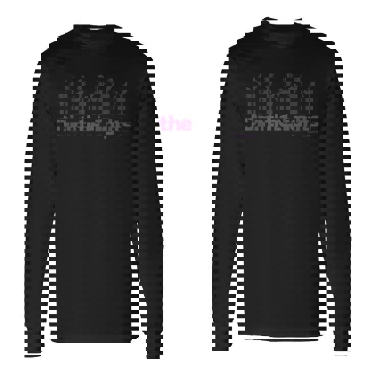 Dim The Lights 004 メンズ ロック ライブ フェス バンド ギター 音楽 おしゃれ 男女兼用 キッズ 長袖Tシャツ