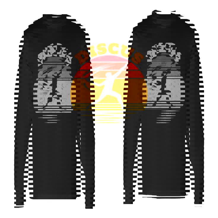 Discus ヴィンテージサンセット 長袖Tシャツ