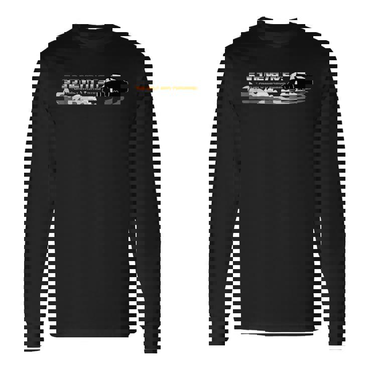 Driftingideways The Only Way Forward ドリフトモータースポーツ 長袖Tシャツ ギフトのアイデア