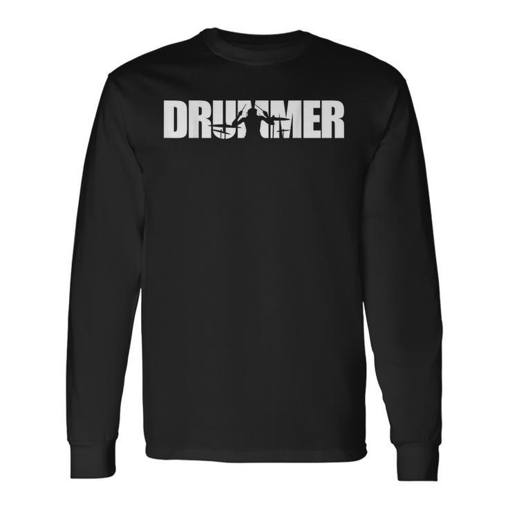 Drummer Drum And Drummers Camiseta de manga larga