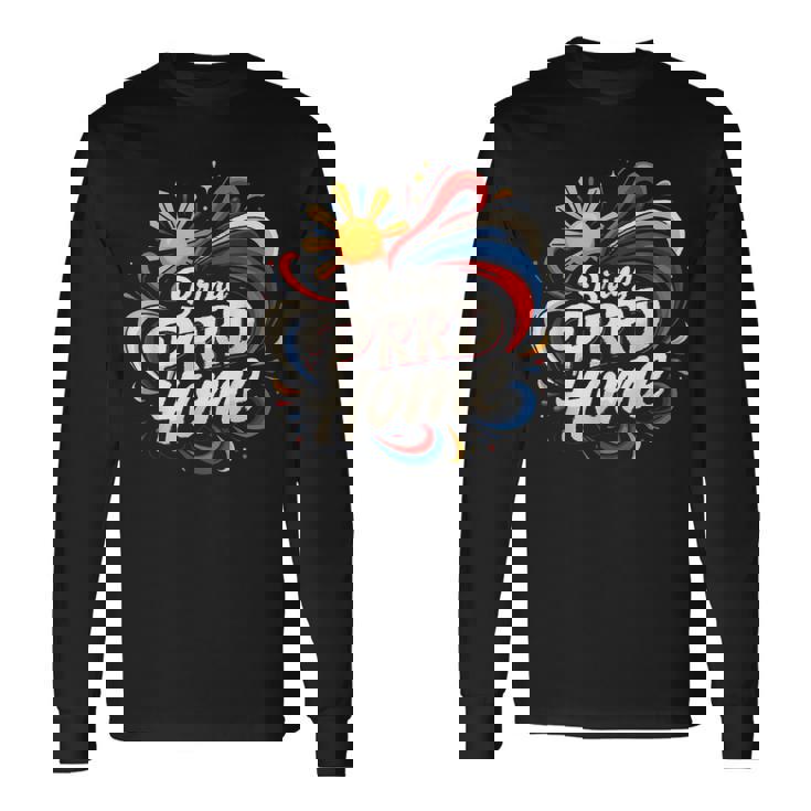 Duterte Bring Him Home フィリピン Prrd Du30サポーター 長袖Tシャツ