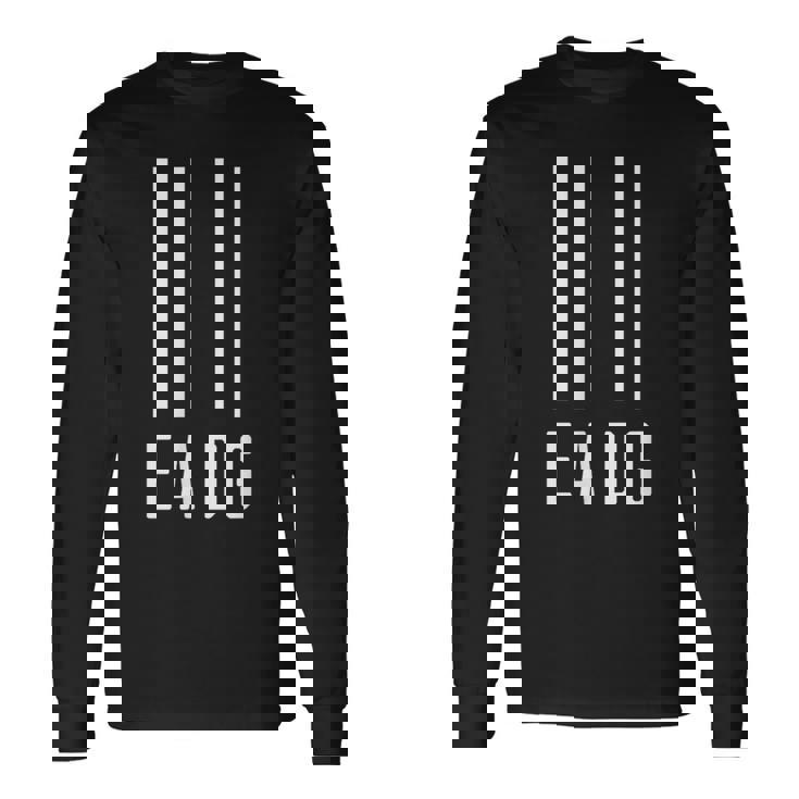 Eadg 4弦ベースギター ベーシストまたはベースプレーヤー用 長袖Tシャツ