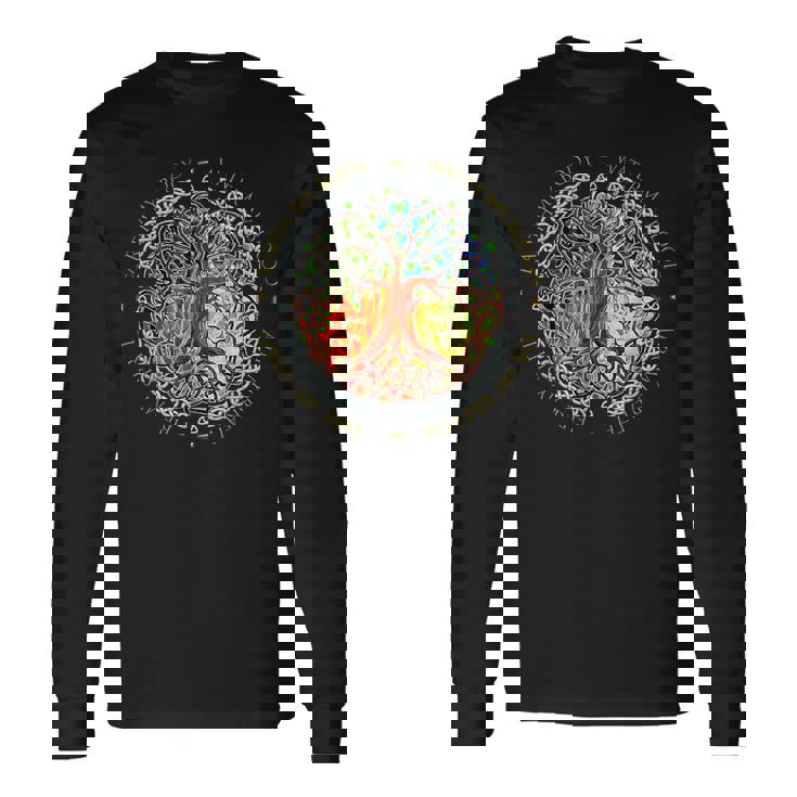 Earth My Body Air My Breath Fire My Spirit Water My Blood Long Sleeve T-Shirt