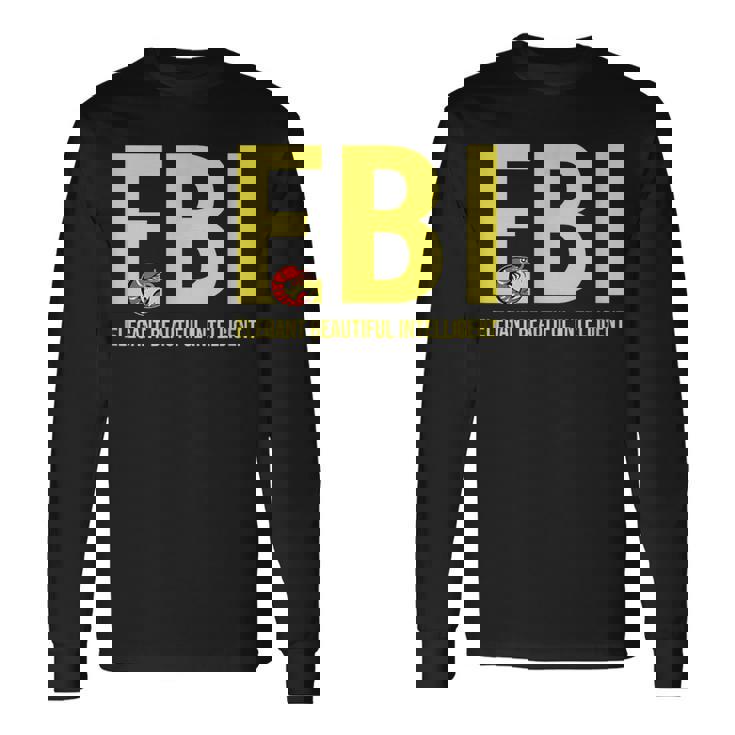 Ebi えび エビ 目の錯覚 騙し絵風 空目 おもしろ ネタ ギャグ ジョーク ウケ狙い ツッコミ待ち 長袖Tシャツ