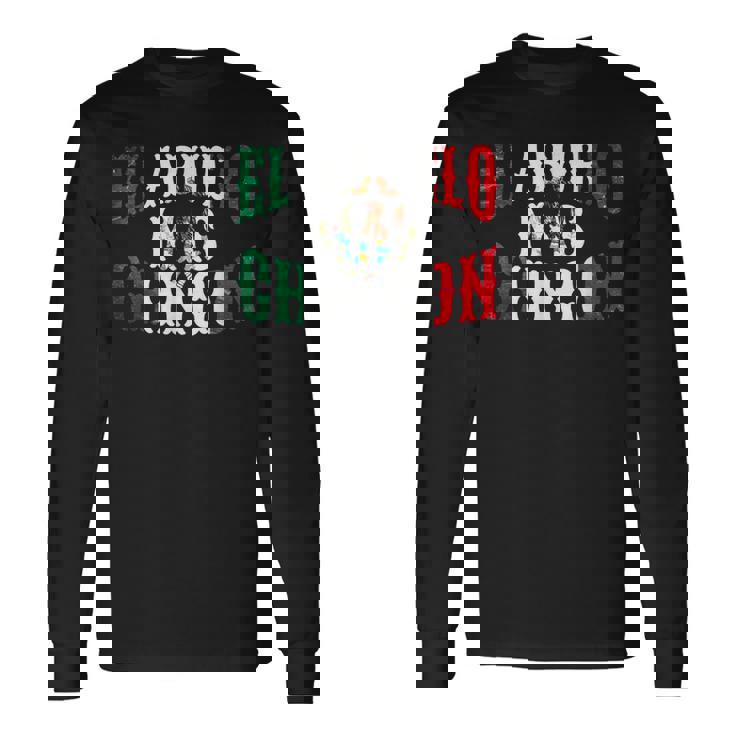 El Abuelo Mas Chingon Mexican Spanish Grandpa Father's Day Long Sleeve T-Shirt Gifts ideas El Abuelo Mas Chingon Mexican Spanish Grandpa Father's Day Long Sleeve T-Shirt Gifts ideas