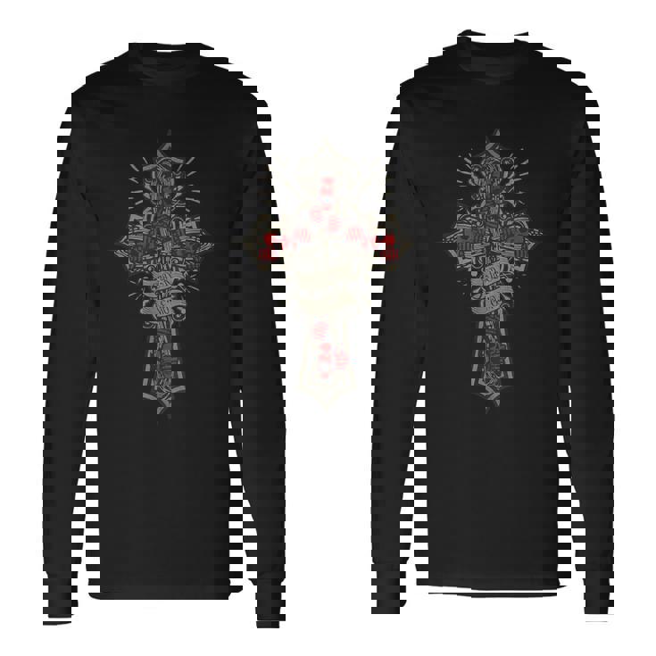 Elder Emo Goth Y2k エモファン メンズ エモ 長袖Tシャツ