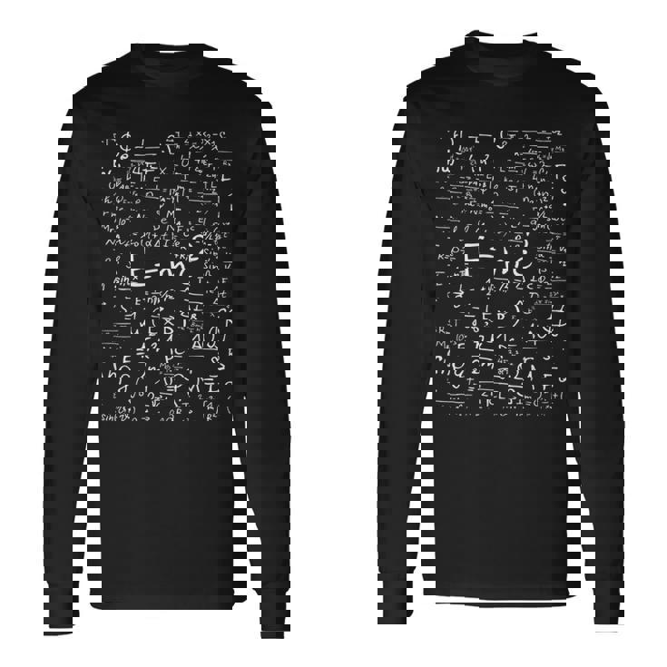 EMc2 光理論物理相対性理論のエネルギー質量速度 長袖Tシャツ ギフトのアイデア