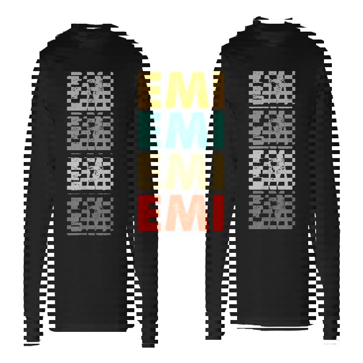 Emi 恵美 長袖Tシャツ