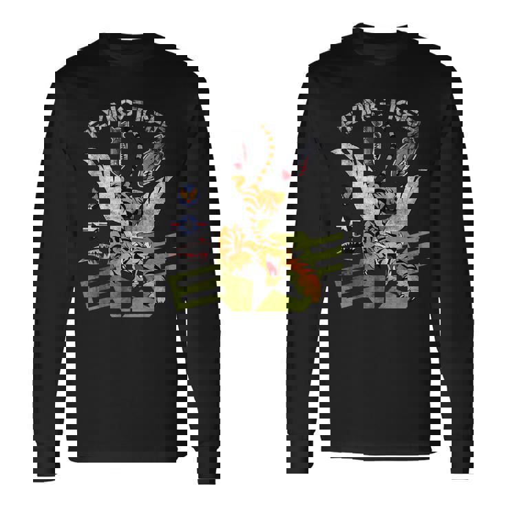 Enjoy Cool Tiger ノベルティグラフィックtシャツ&クールなデザイン 長袖Tシャツ