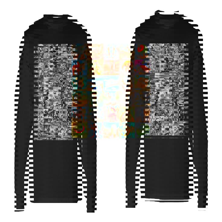 Every Italian Brainrot Meme Italian Brainrotコレクション 長袖Tシャツ