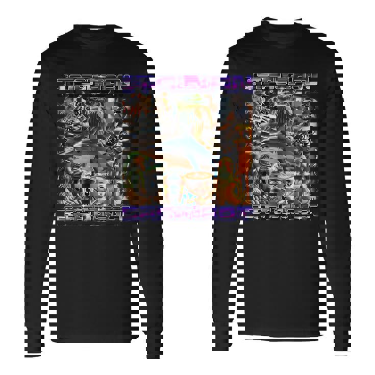 Every Italian Brainrot Meme Italian Brainrotコレクション 長袖Tシャツ