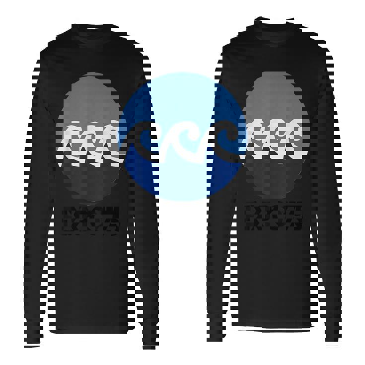 Expo75 沖縄 日本 うちなあんちゅう 琉球諸島沖縄 長袖Tシャツ