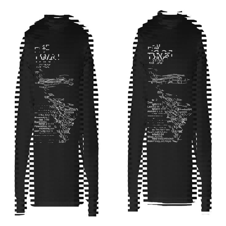 F-14 Tomcat 長袖Tシャツ