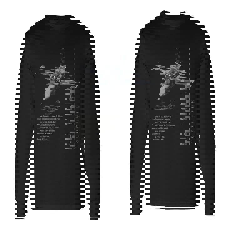 F-5 タイガージェット戦闘機仕様 長袖Tシャツ