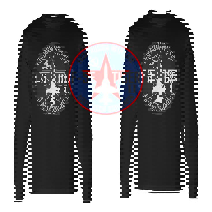 F-5E タイガーii 長袖Tシャツ