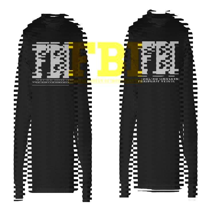 Fbi連邦捜査官事務所 長袖Tシャツ