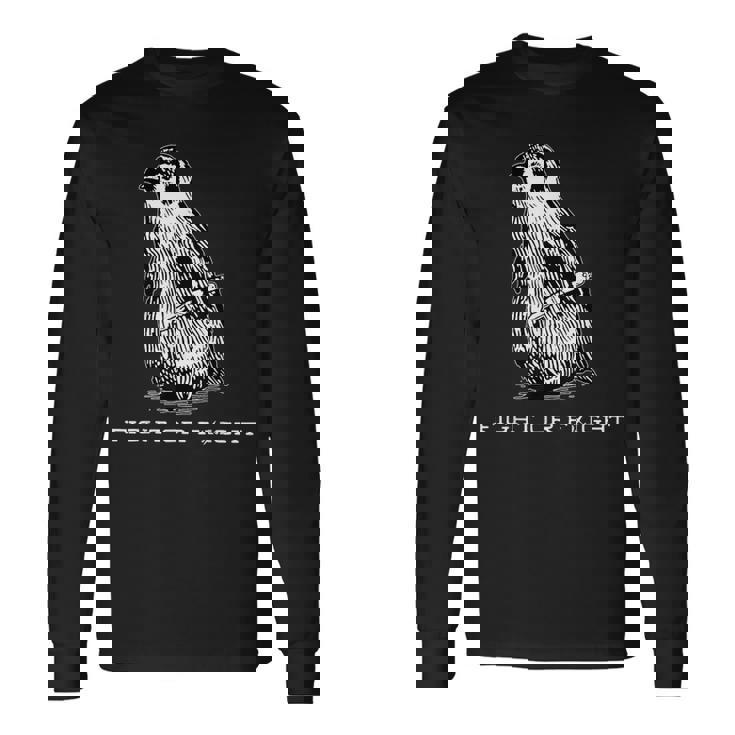 Fight Or Flight Penguin Meme North Pole Penguin Long Sleeve T-Shirt Gifts ideas Fight Or Flight Penguin Meme North Pole Penguin Long Sleeve T-Shirt Gifts ideas