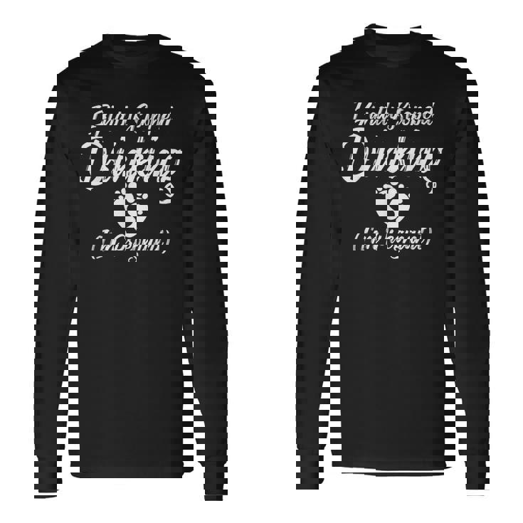 I Finallytopped Drinking I'm Pregnant ギフトtシャツ 長袖Tシャツ