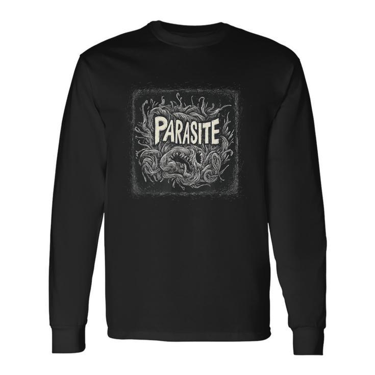 Fuerza De Parásitos Para Losupervivientes Definitivos Camiseta de manga larga