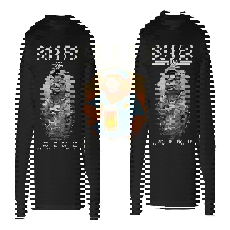 Bober Bóbr Kurwa Polish Kurwa Bober 長袖Tシャツ
