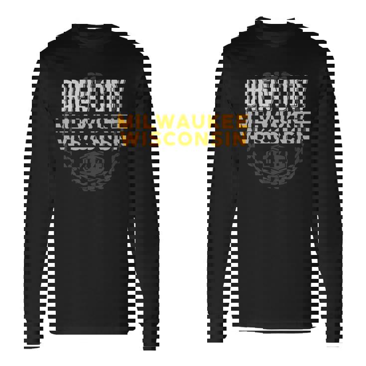 Brew City ミルウォーキー ウィスコンシン州 長袖Tシャツ