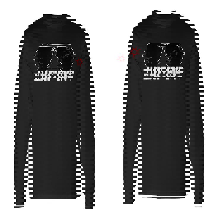 How 皮肉 Good Humor Mob Fella 引用 ジョーク クール 長袖Tシャツ