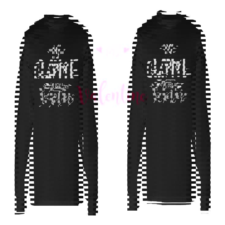 My Glammy Is Myalentine パーティーギフト 長袖Tシャツ