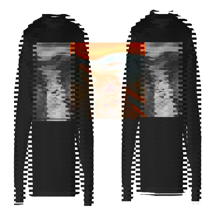 cared Hamster Memecream グラフィックtシャツ レディース メンズ 長袖Tシャツ