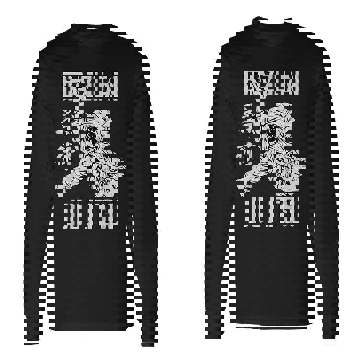 Gee Jiu Jitsu ブラジリアン柔術 柔術 格闘技 格闘技 長袖Tシャツ