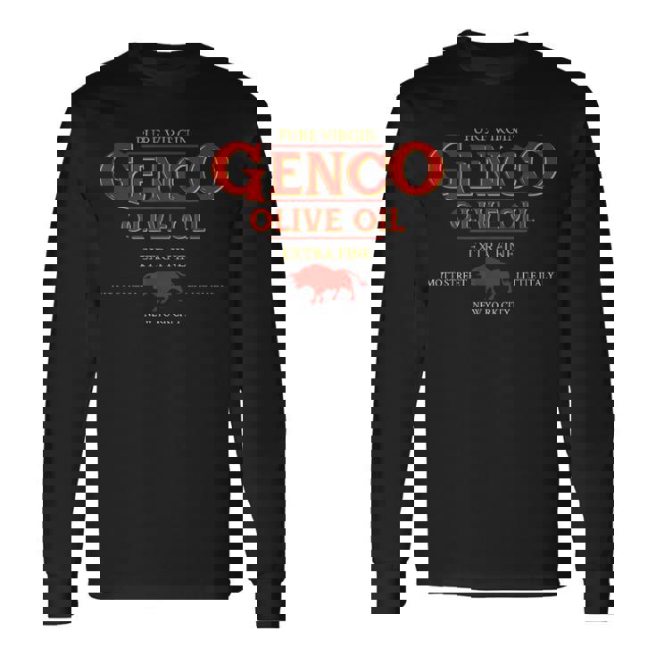 Genco Olive Oil Little Italy ニューヨーク 長袖Tシャツ