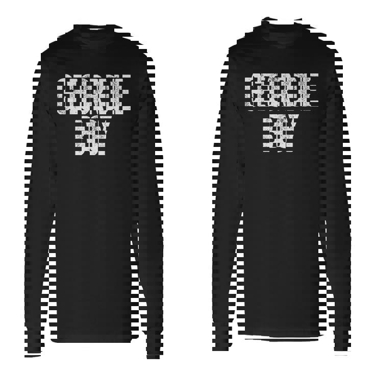 Geordie Boy Newcastle Upon Tyne 長袖Tシャツ