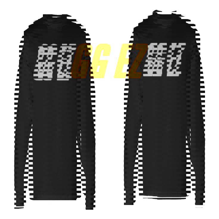 Gg Ez Ggez Good Game Easy Over Ow Fps おもしろゲーミングウォッチ Ow2 長袖Tシャツ