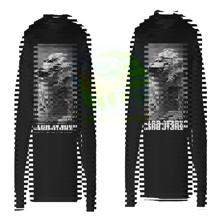 Glorbo Fruttodrillo イタリアンブレインロットミーム 長袖Tシャツ