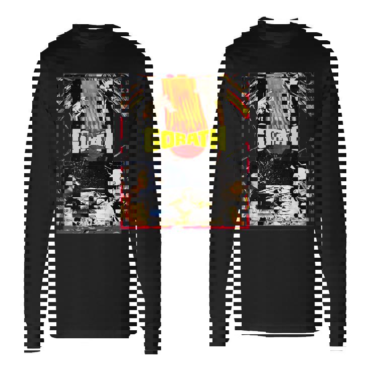 Gorathintageci-Fi Horror Desastre Camiseta de manga larga