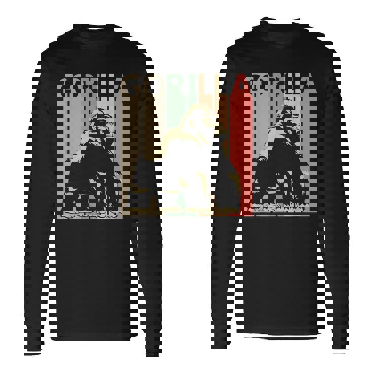 Gorilla ゴリラ 長袖Tシャツ