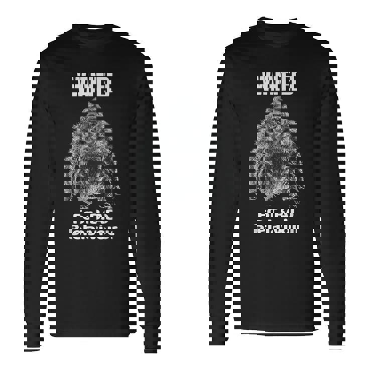 Gorilla メンズ レディース Ape Monkey ファニートップ 長袖Tシャツ